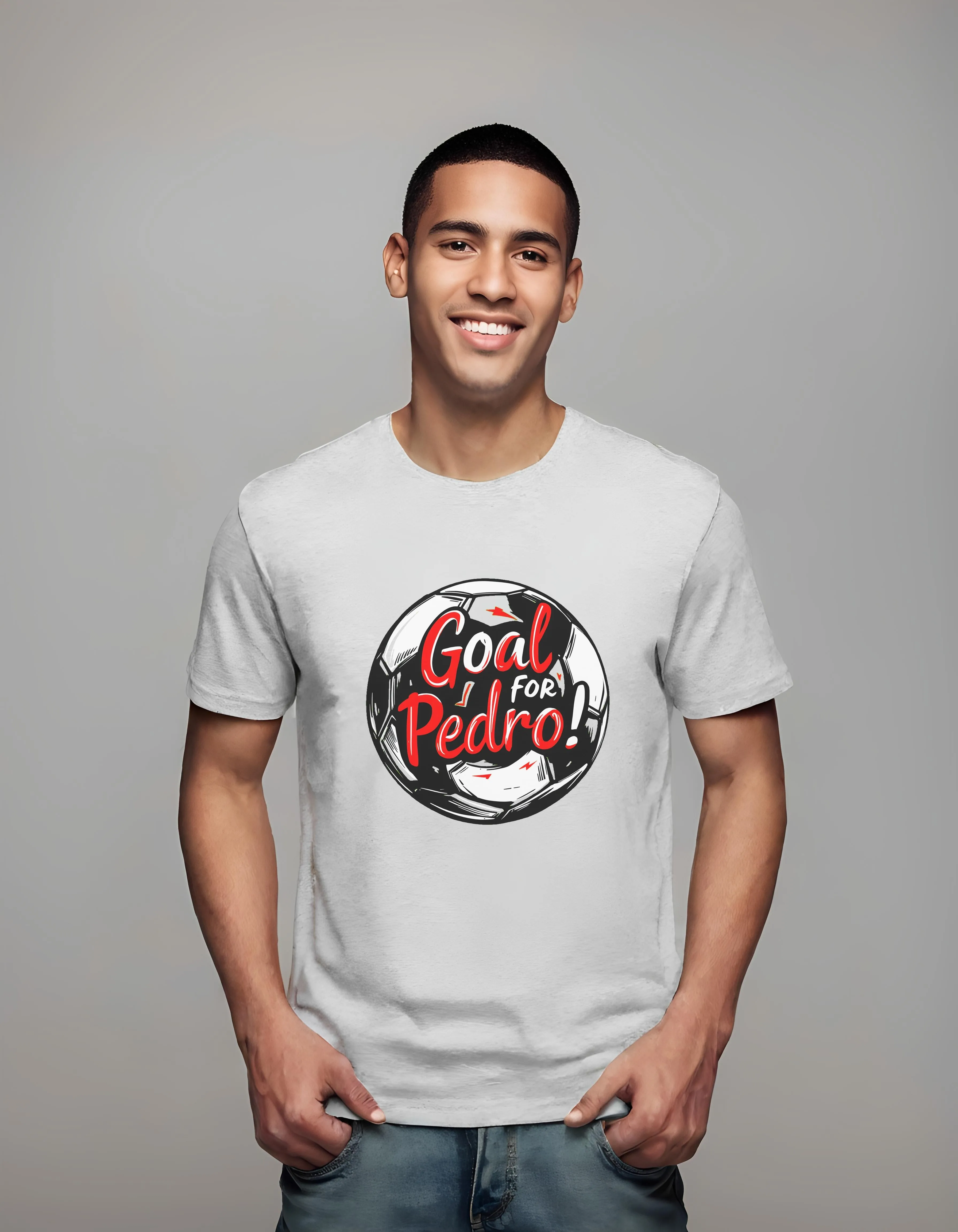 Soccer Goal for Pedro Design | Classic T-Shirt (Unisex)