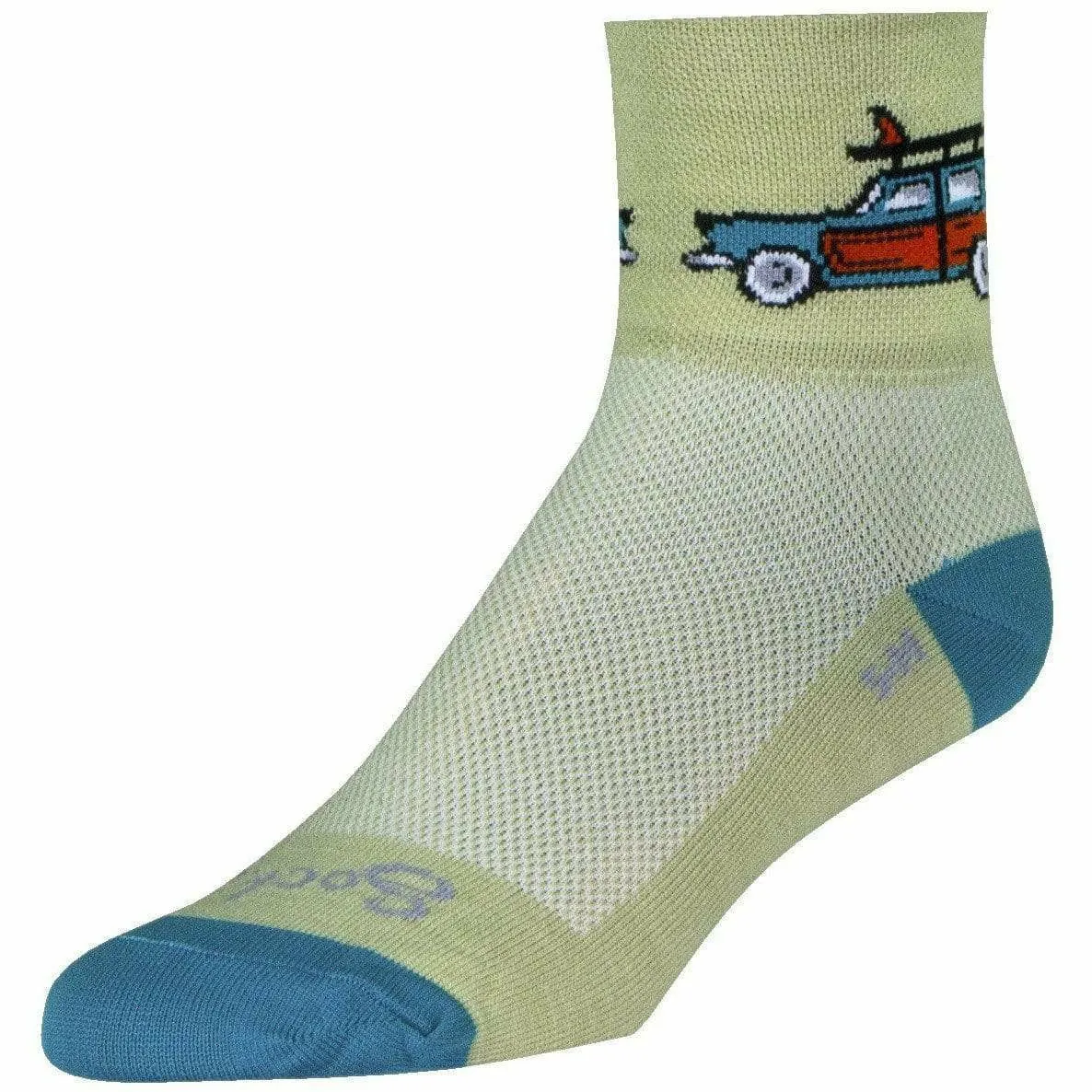 SockGuy Woody Classic 3 Inch Crew Socks