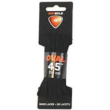 Sof Sole Oval Laces Black 36", 45", 54"