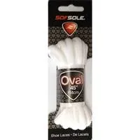 Sof Sole Oval Laces White 36", 45", 54"