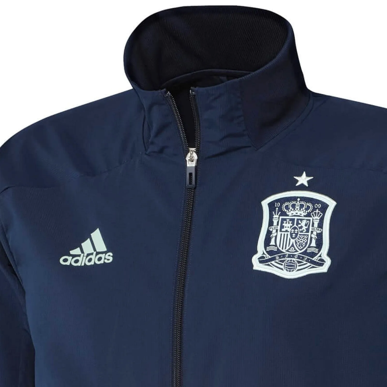 Spain navy presentation Soccer tracksuit 2020/21 - Adidas