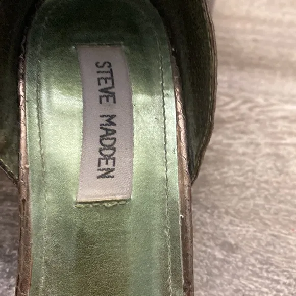 Steve Madden Throb Bronze Snake