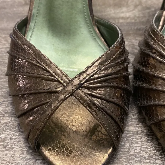 Steve Madden Throb Bronze Snake