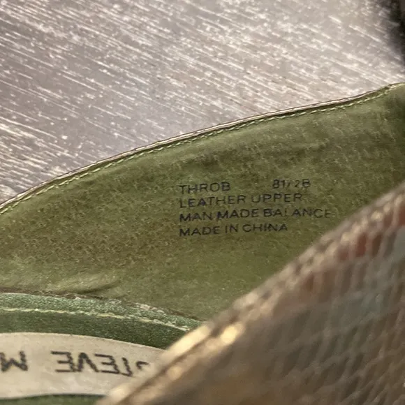 Steve Madden Throb Bronze Snake
