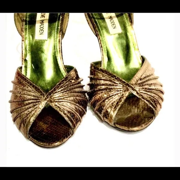 Steve Madden Throb Bronze Snake