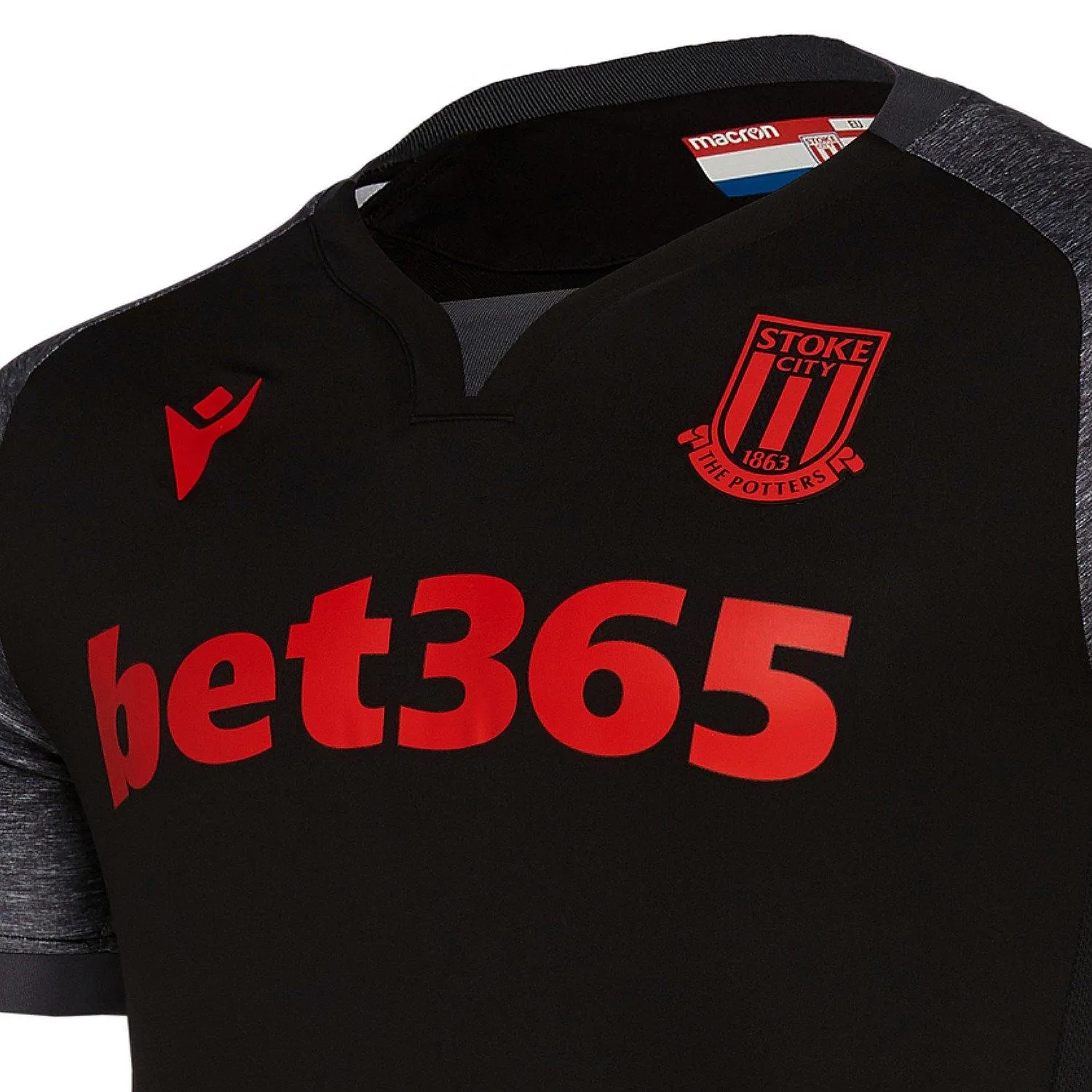 Stoke City FC Away soccer jersey 2019/20 - Macron