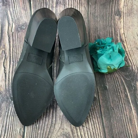 Sun   Stone Eryn Block-Heel Booties 8M