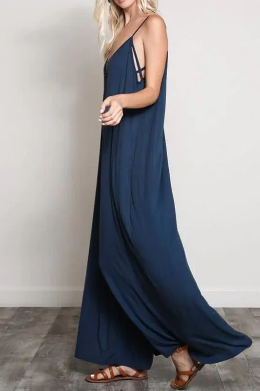 SUNDAY BREEZE WIDE LEG JUMPSUIT