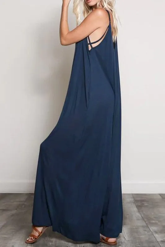 SUNDAY BREEZE WIDE LEG JUMPSUIT