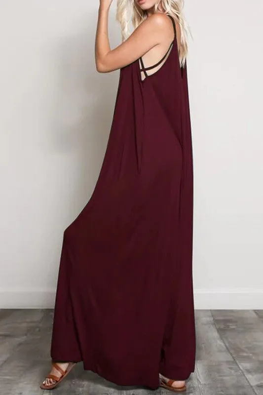 SUNDAY BREEZE WIDE LEG JUMPSUIT