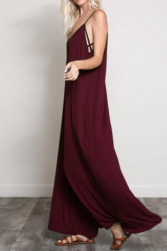 SUNDAY BREEZE WIDE LEG JUMPSUIT