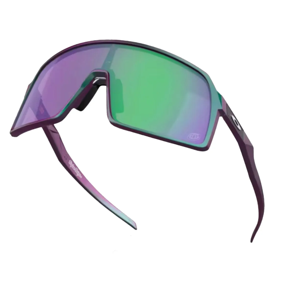 SUTRO Troy Lee Designs Matte Purple Green Shift Prizm Jade