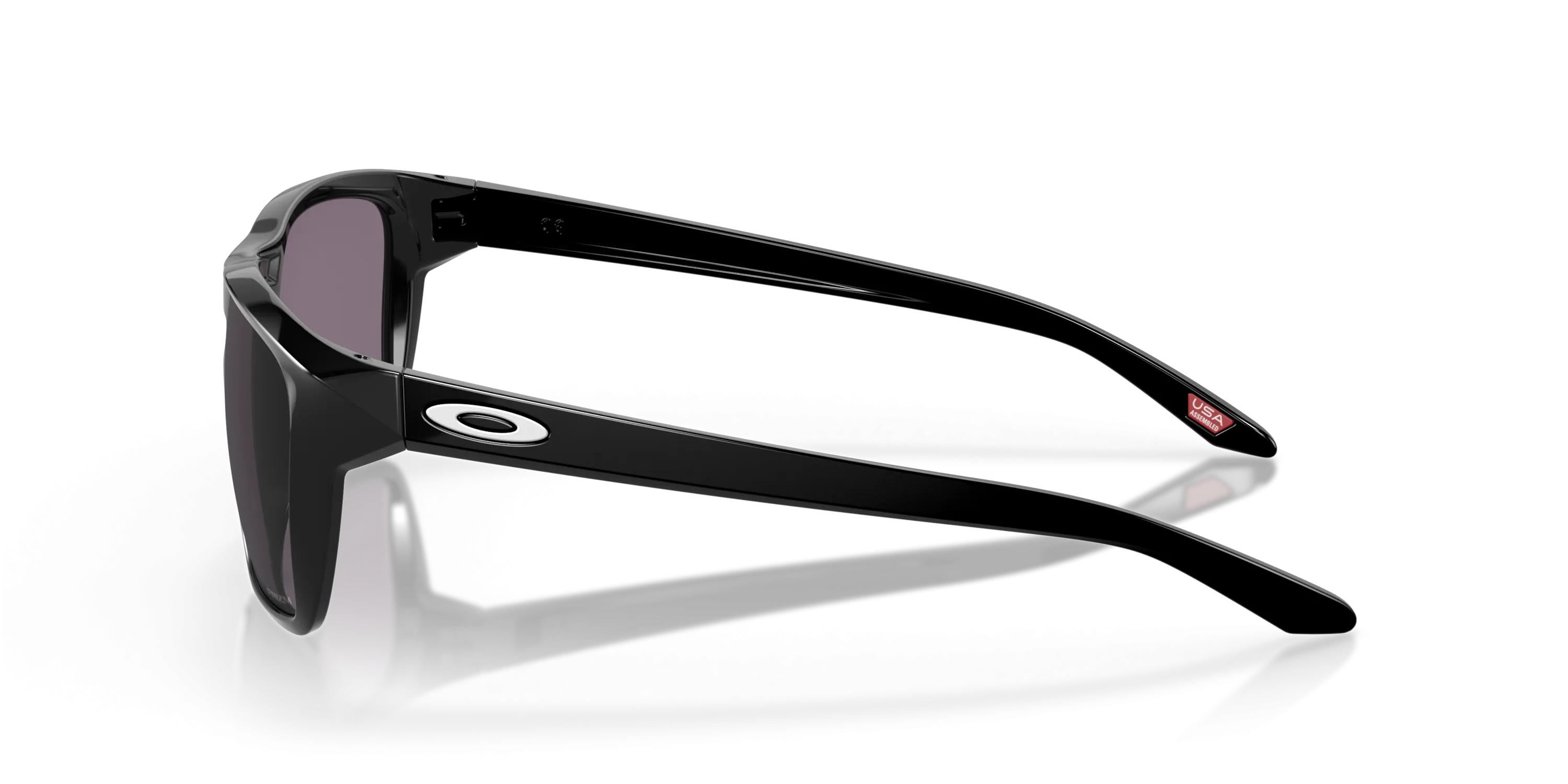 Sylas Sunglasses Polished Black - Prizm Grey Lens