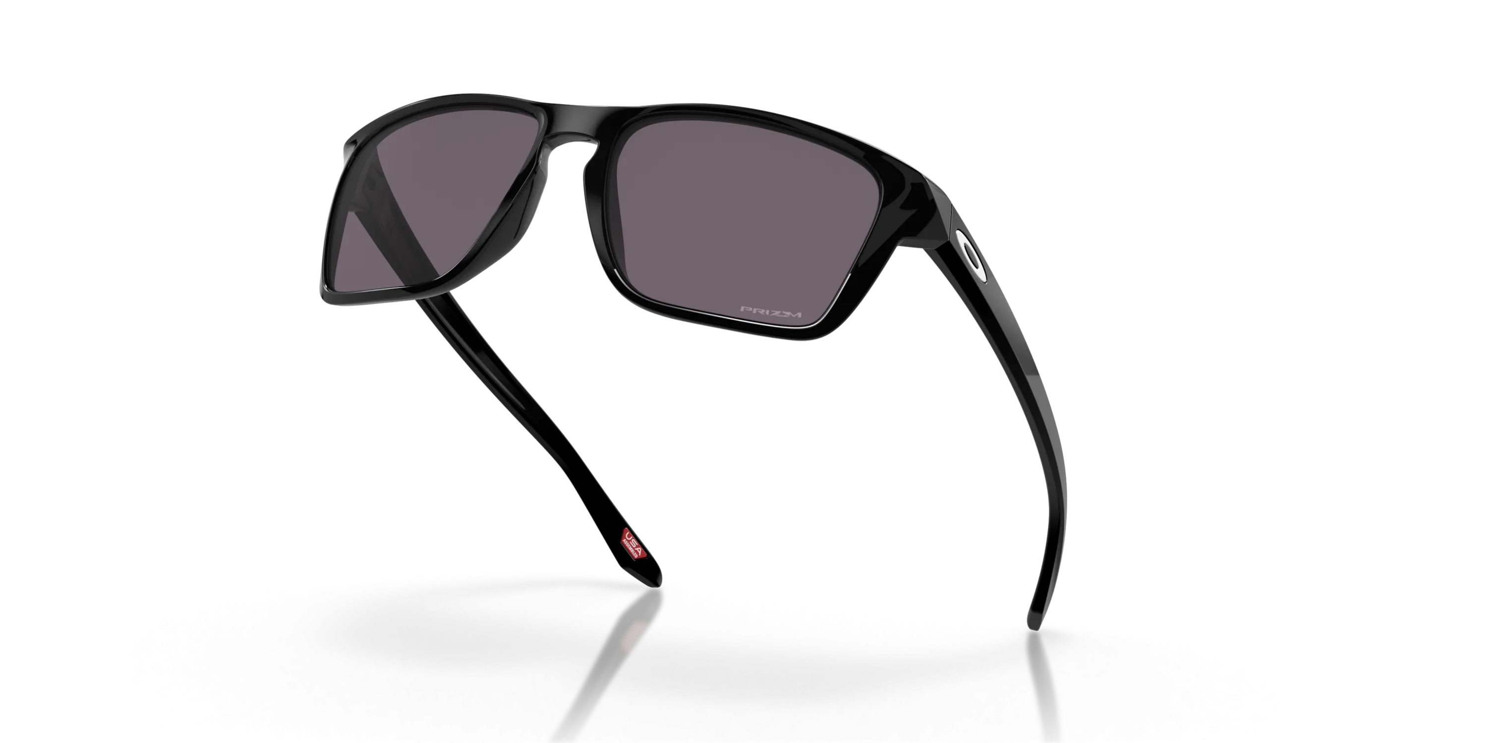 Sylas Sunglasses Polished Black - Prizm Grey Lens