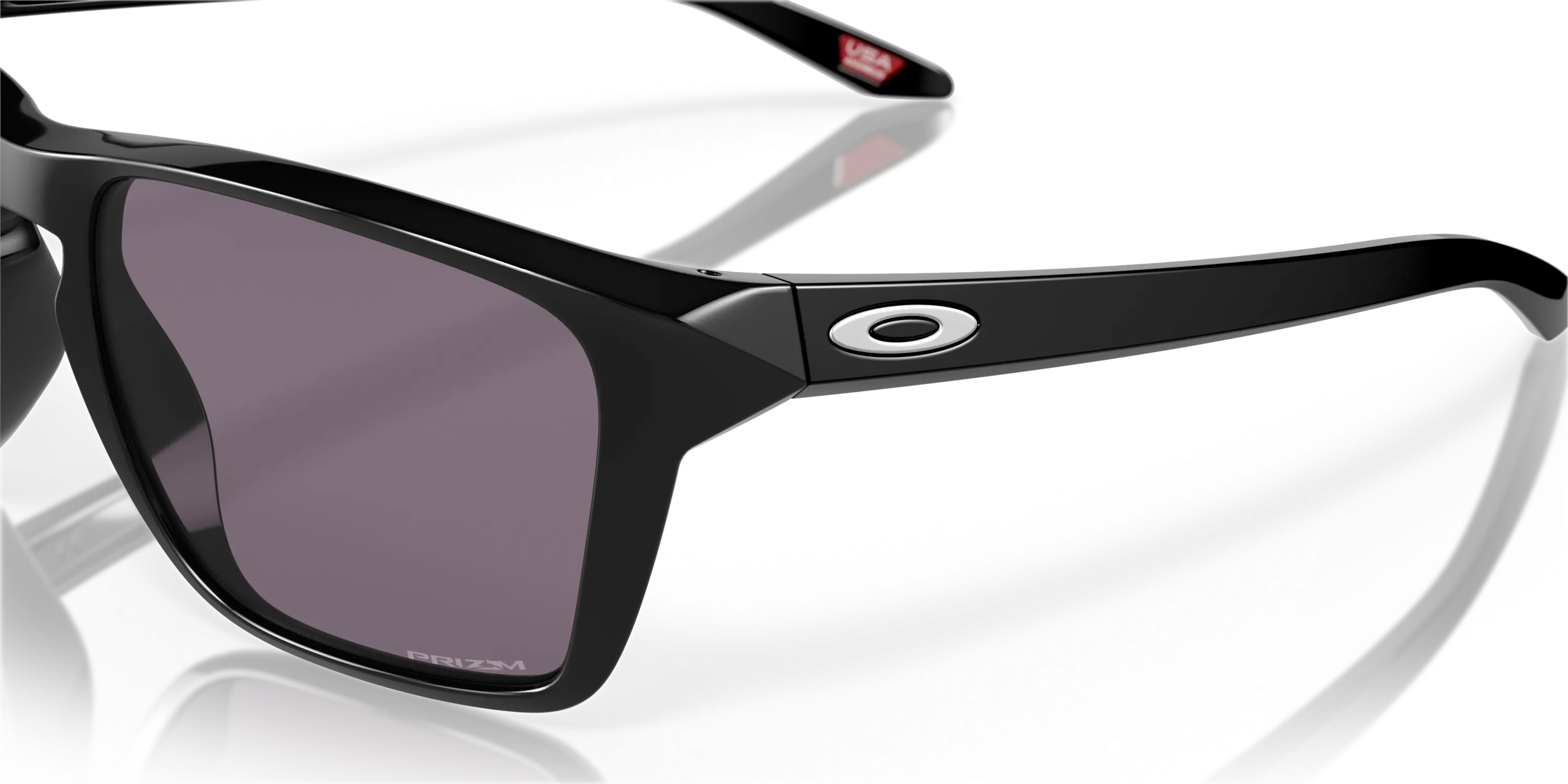 Sylas Sunglasses Polished Black - Prizm Grey Lens