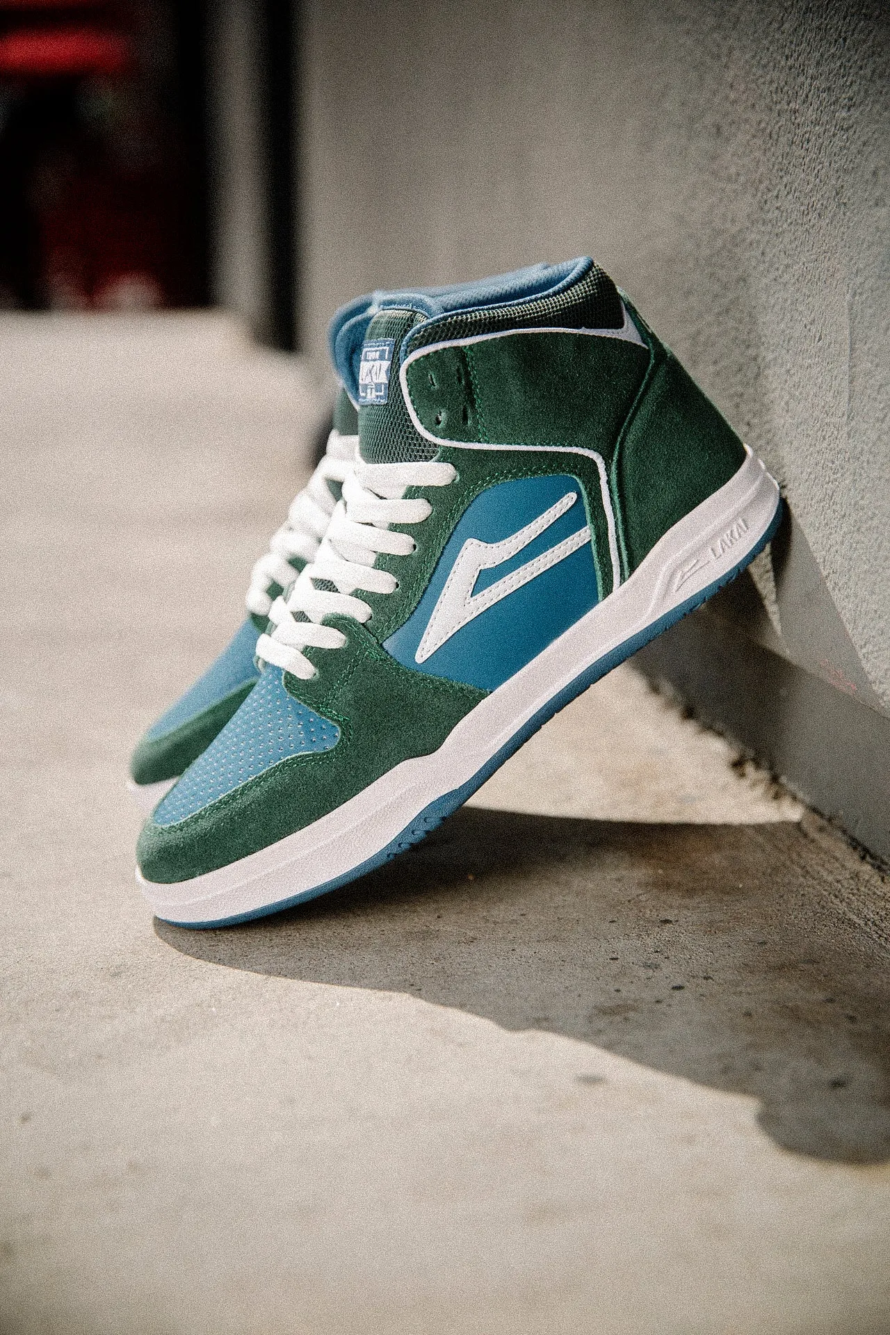 Telford - Pine/Slate Suede