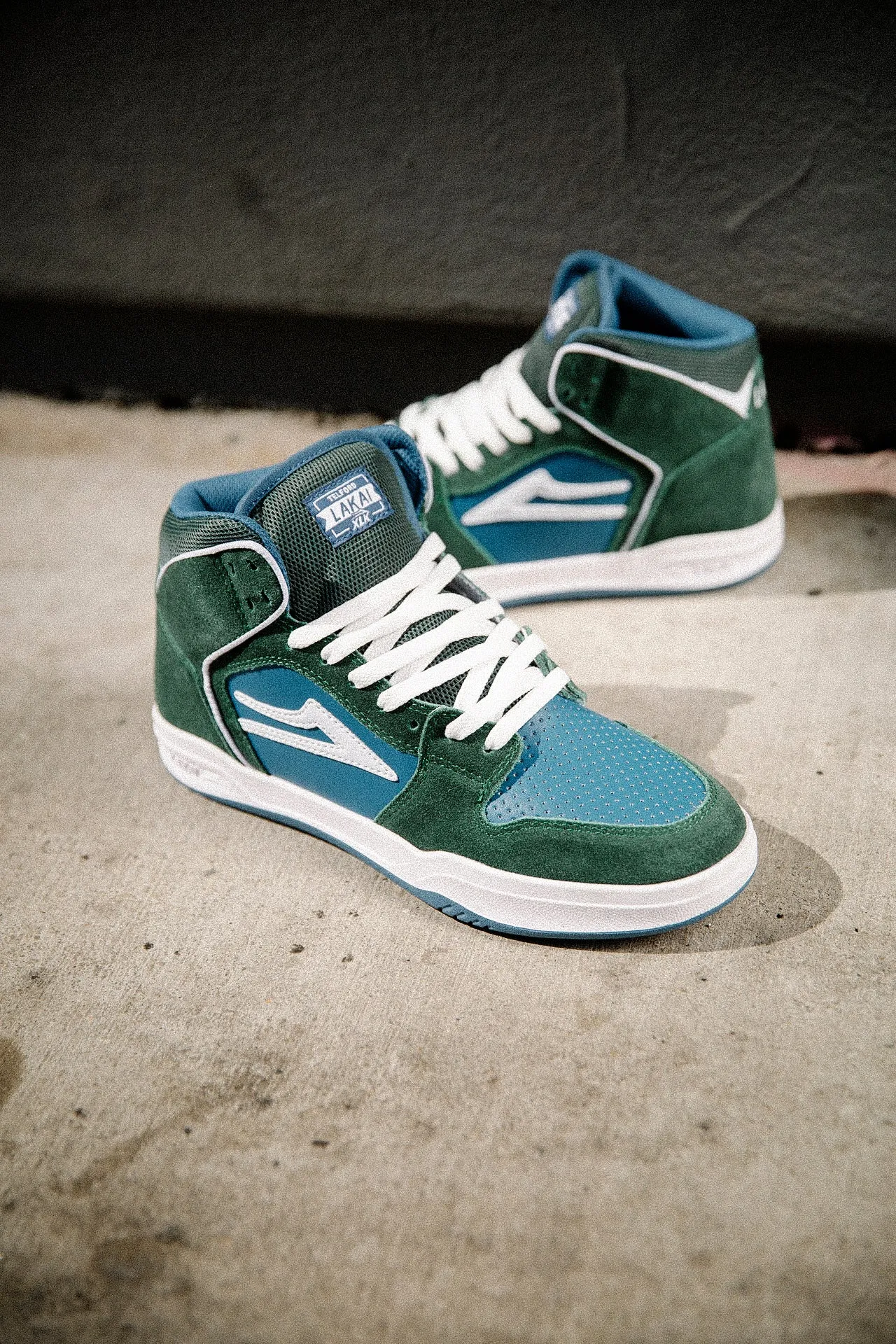 Telford - Pine/Slate Suede