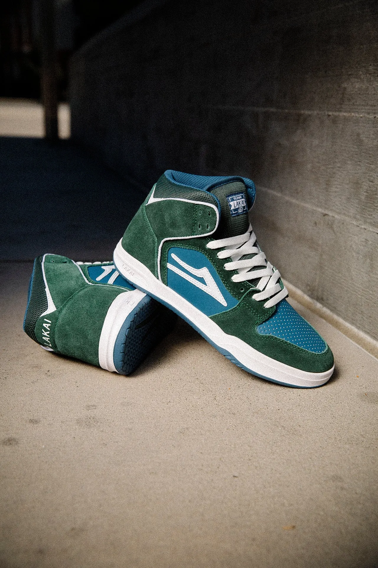 Telford - Pine/Slate Suede