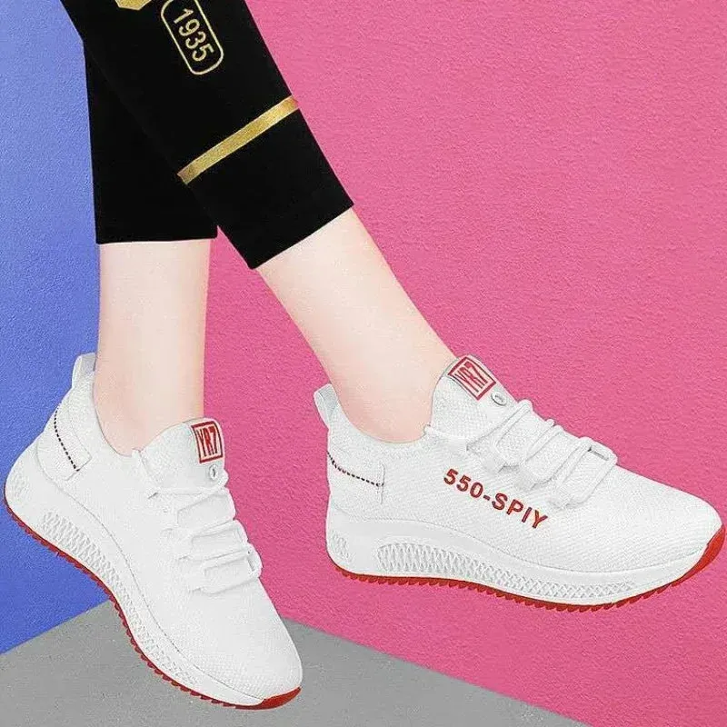 Tenis Feminino 2025 Hot Sale Women's Vulcanize Shoes for Outdoor Sneakers Air Mesh Walking Jogging Trainers Chaussures Femme