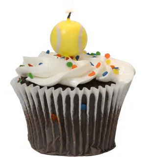 Tennis Ball Party Candles