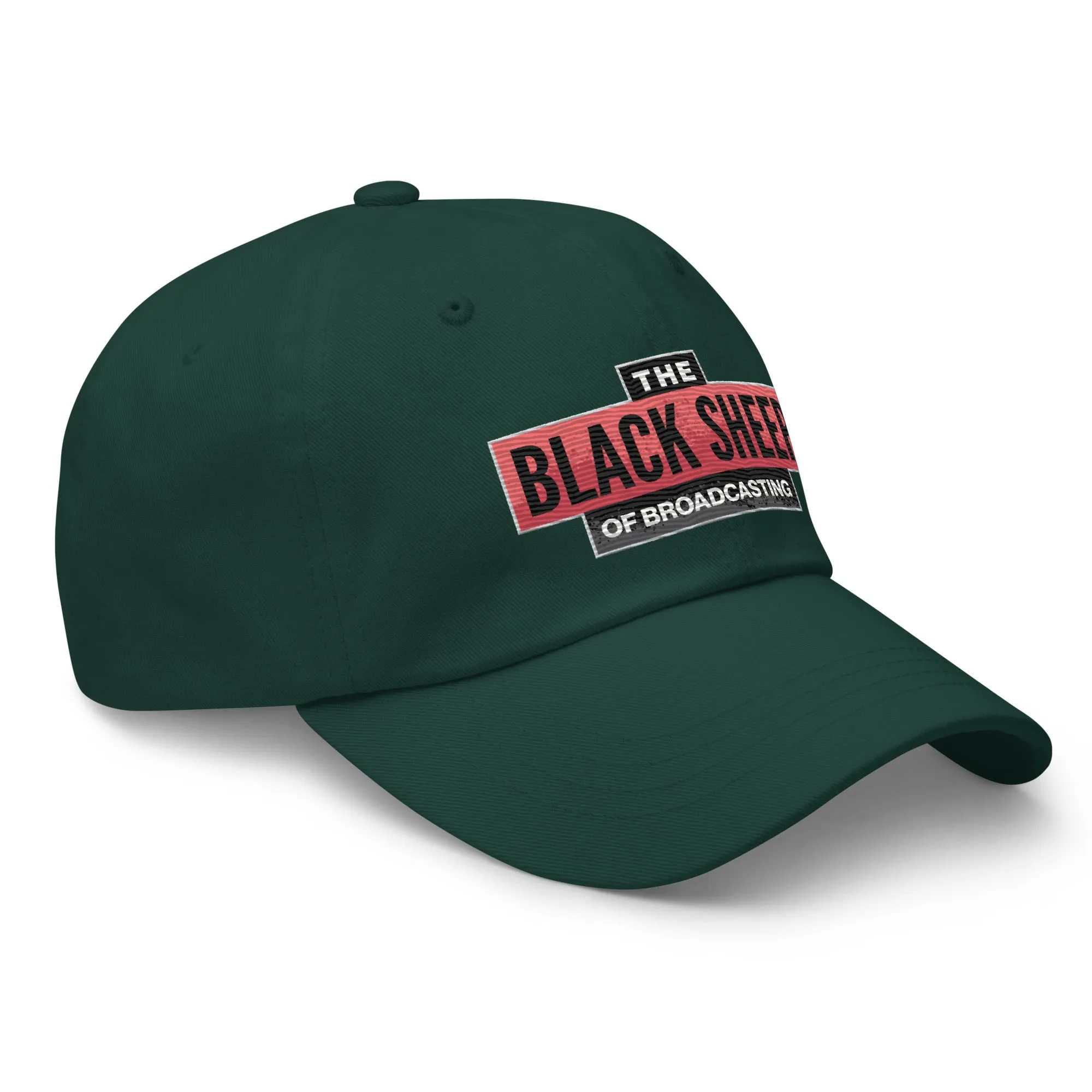 The Black Sheep of Broadcasting Leather Back Hat