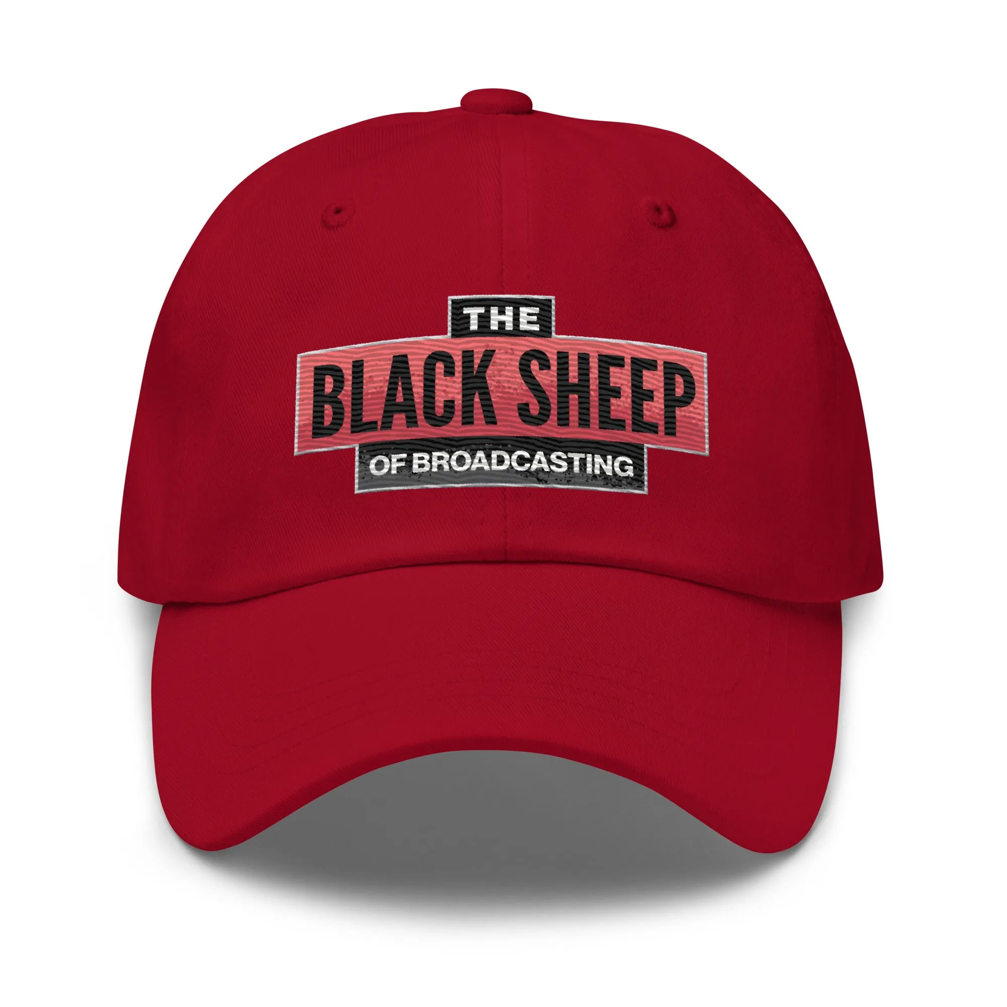 The Black Sheep of Broadcasting Leather Back Hat