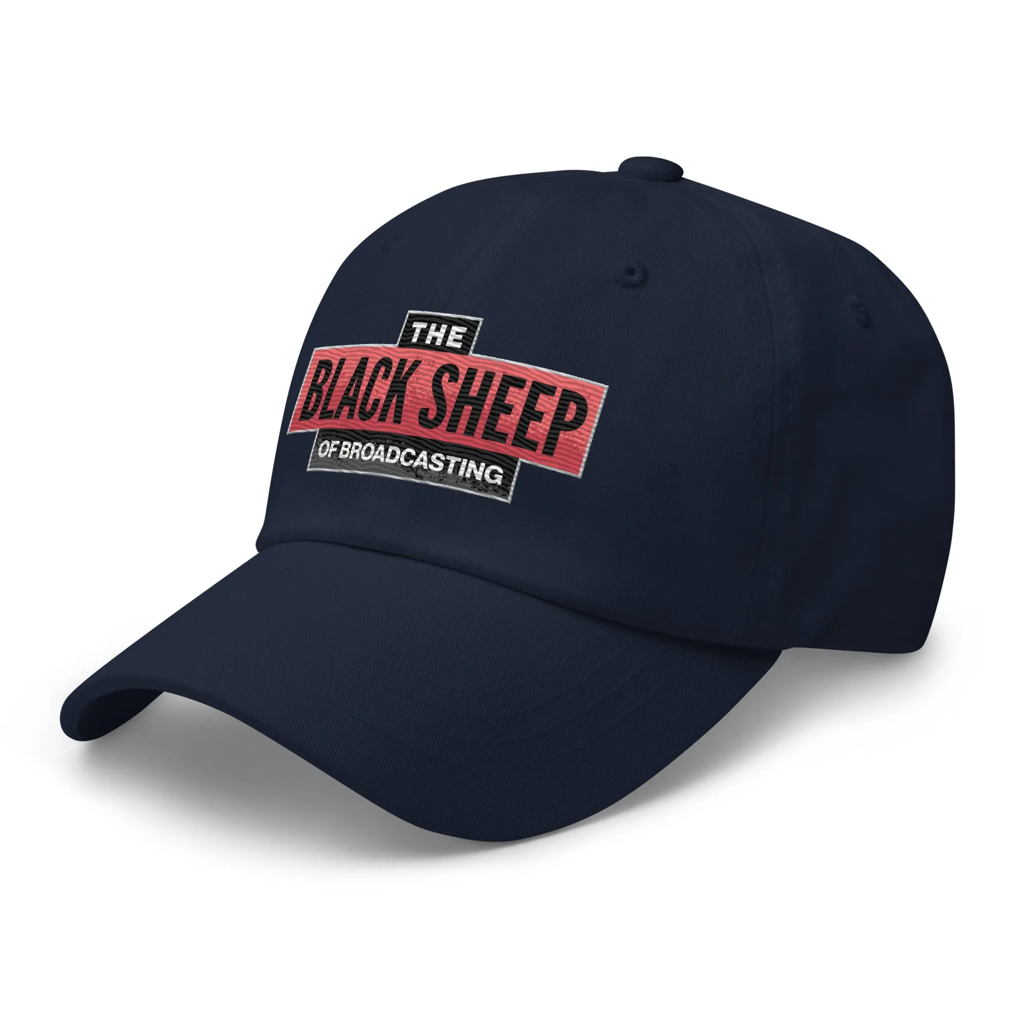 The Black Sheep of Broadcasting Leather Back Hat
