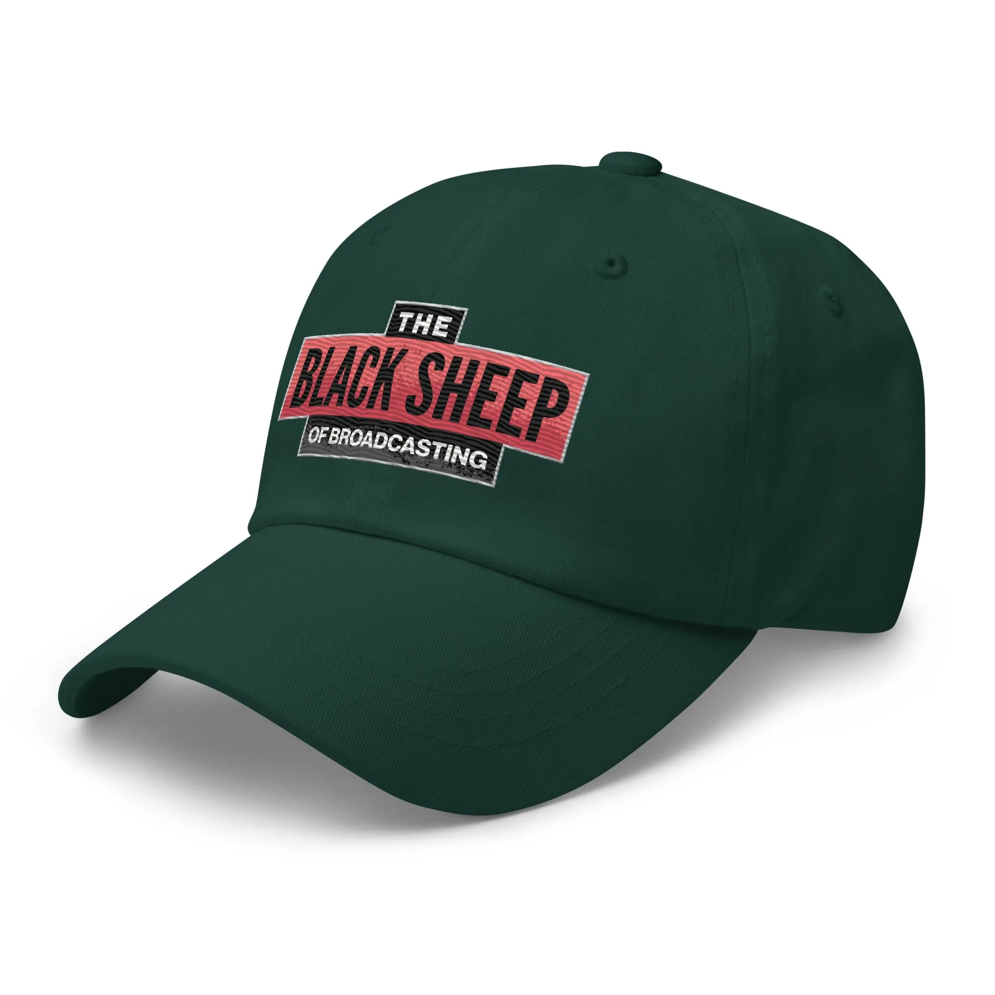 The Black Sheep of Broadcasting Leather Back Hat