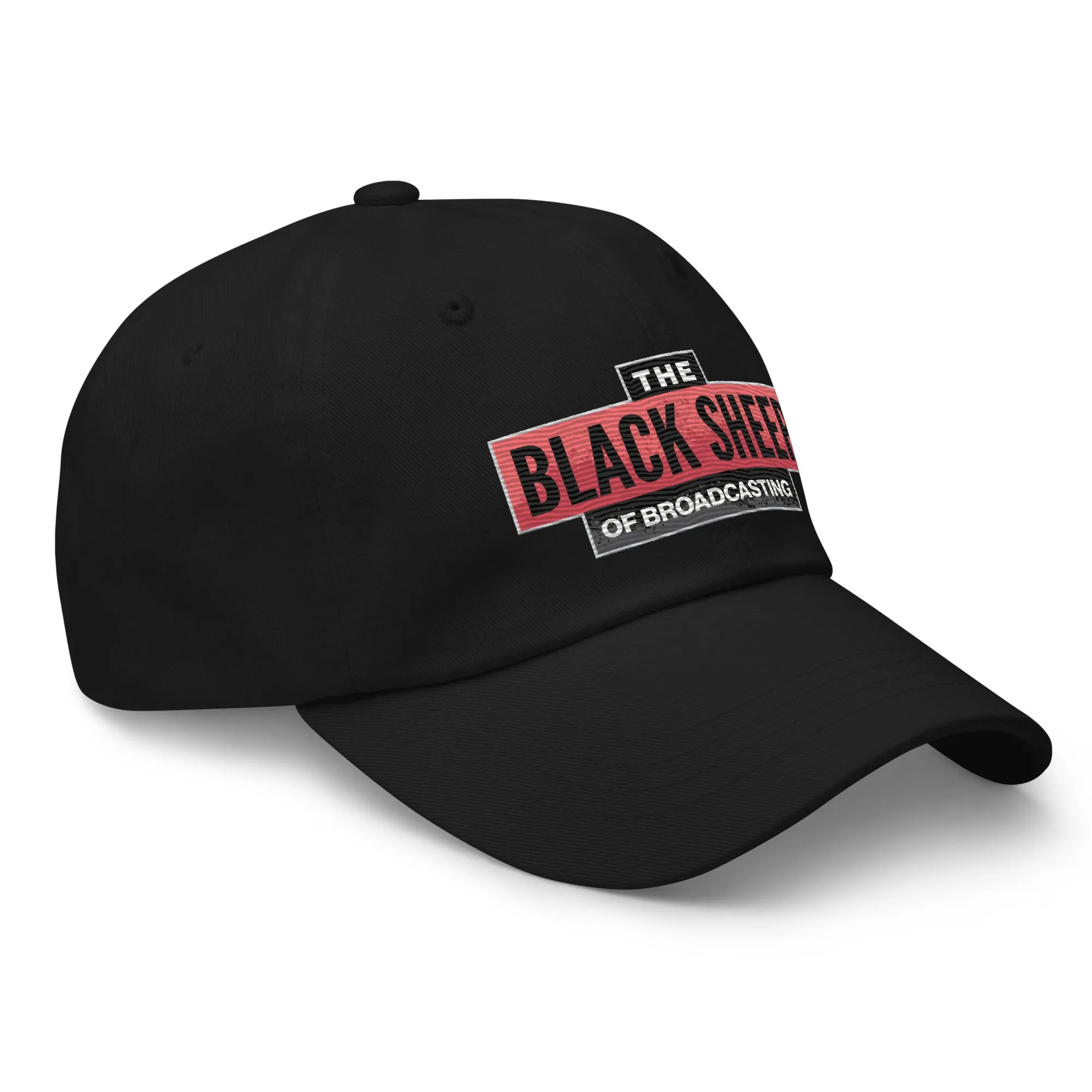 The Black Sheep of Broadcasting Leather Back Hat