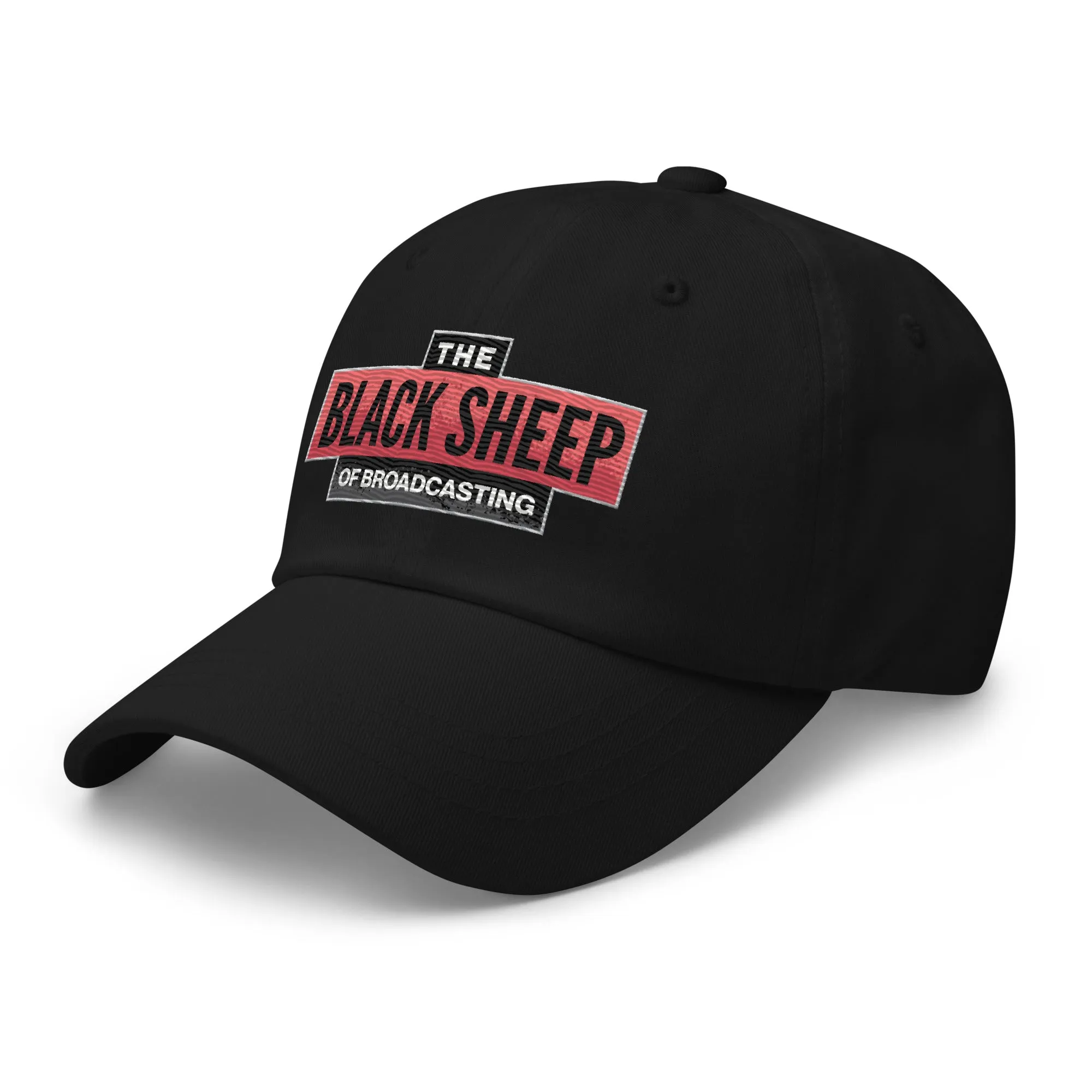 The Black Sheep of Broadcasting Leather Back Hat