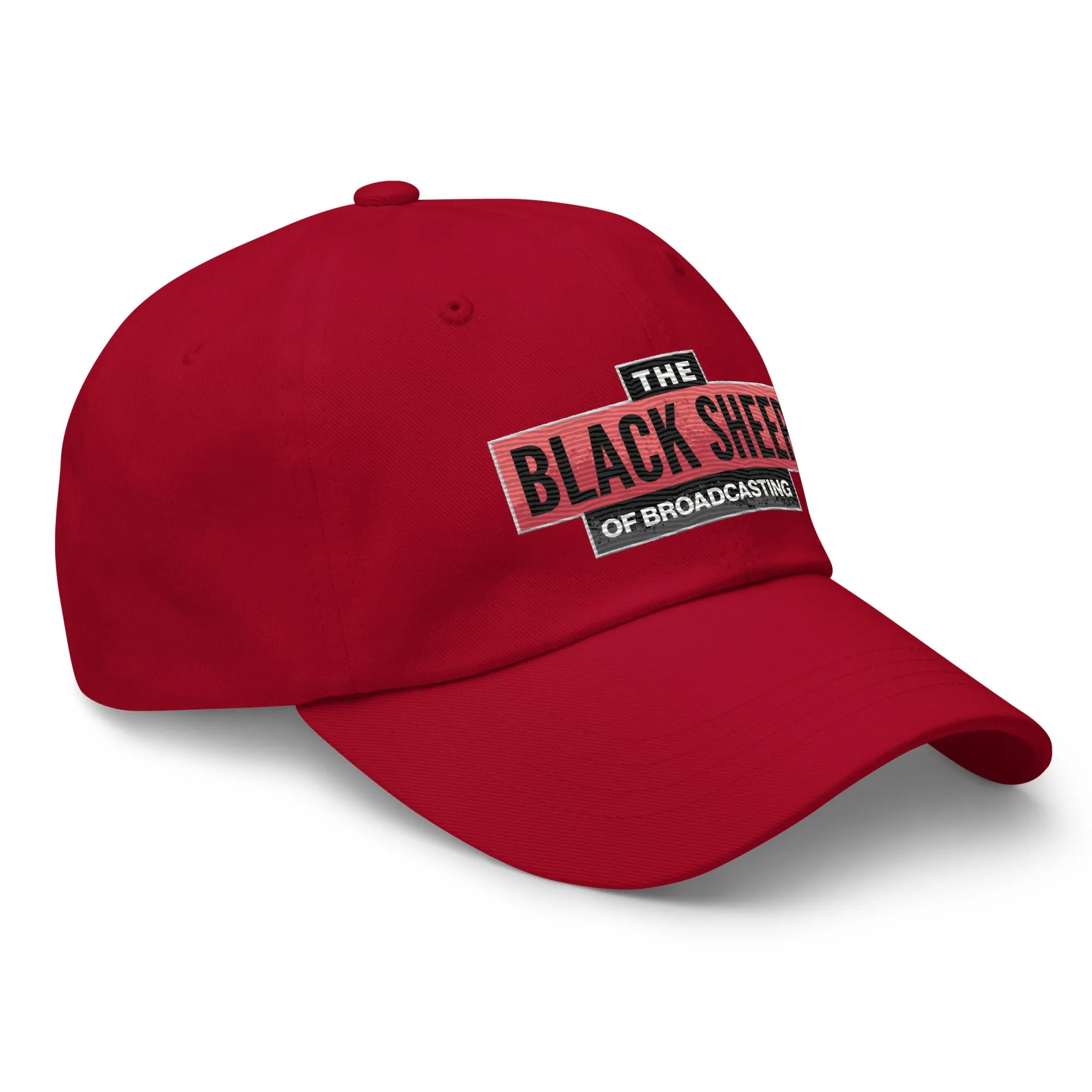 The Black Sheep of Broadcasting Leather Back Hat