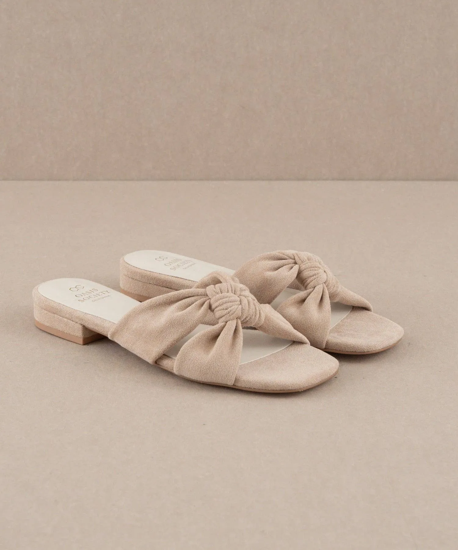 The Kori Cream | Knotted Sandal: CREAM