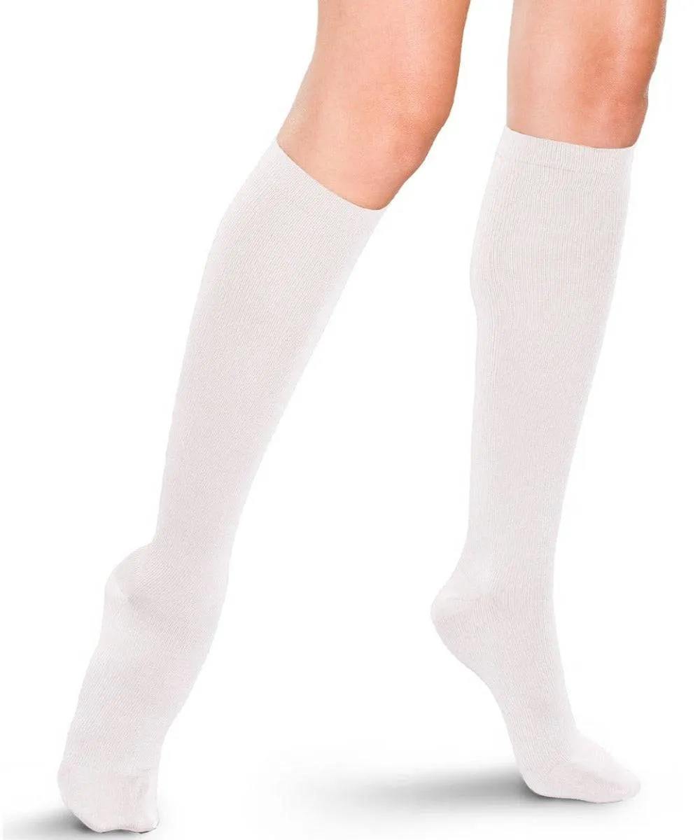 Therafirm Women's Ribbed Trouser Socks 15-20mmHg