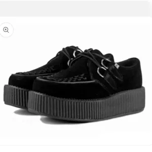 T.U.K Black Suede Viva Mondo Creeper Platform