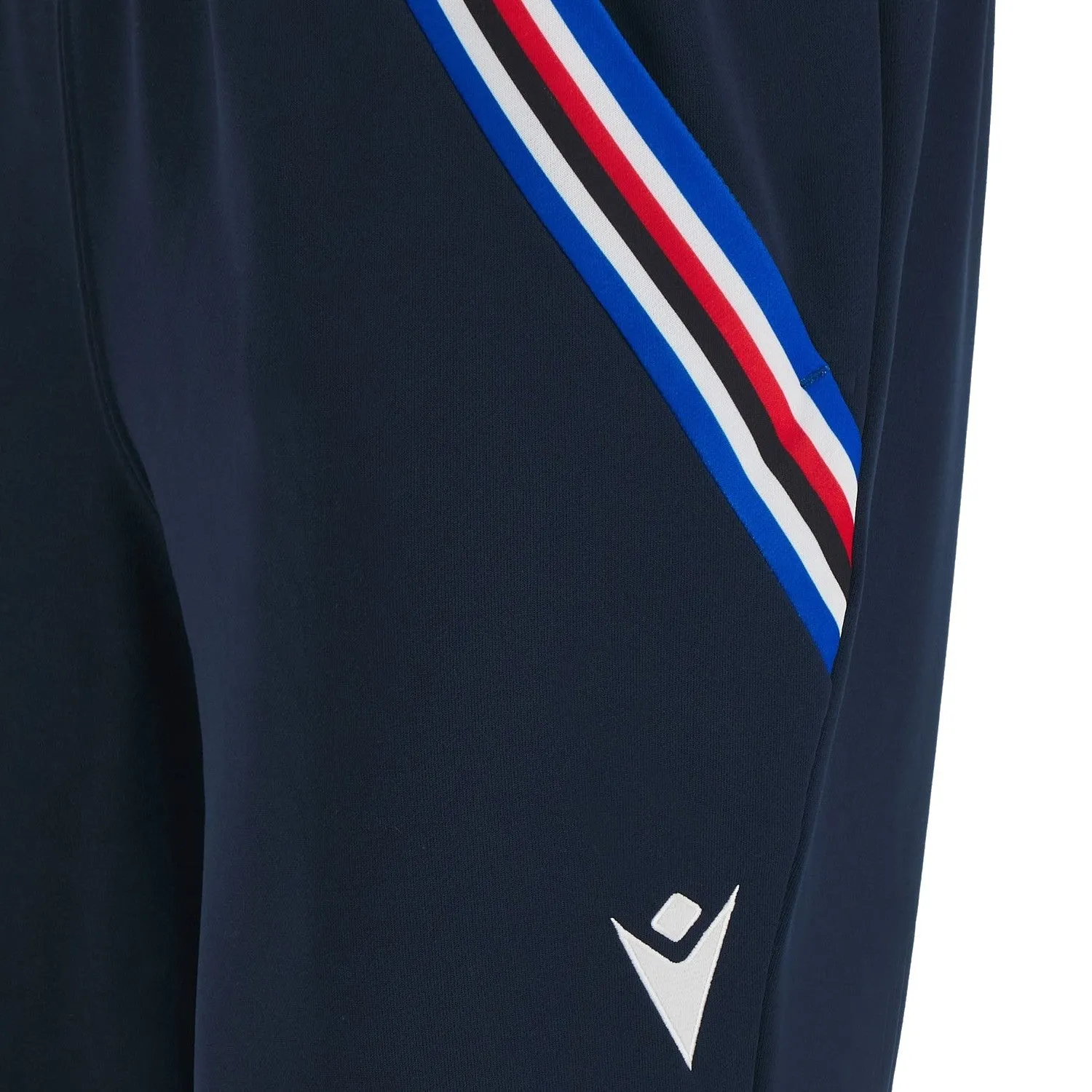 UC Sampdoria navy travel presentation tracksuit 2022/23 - Macron