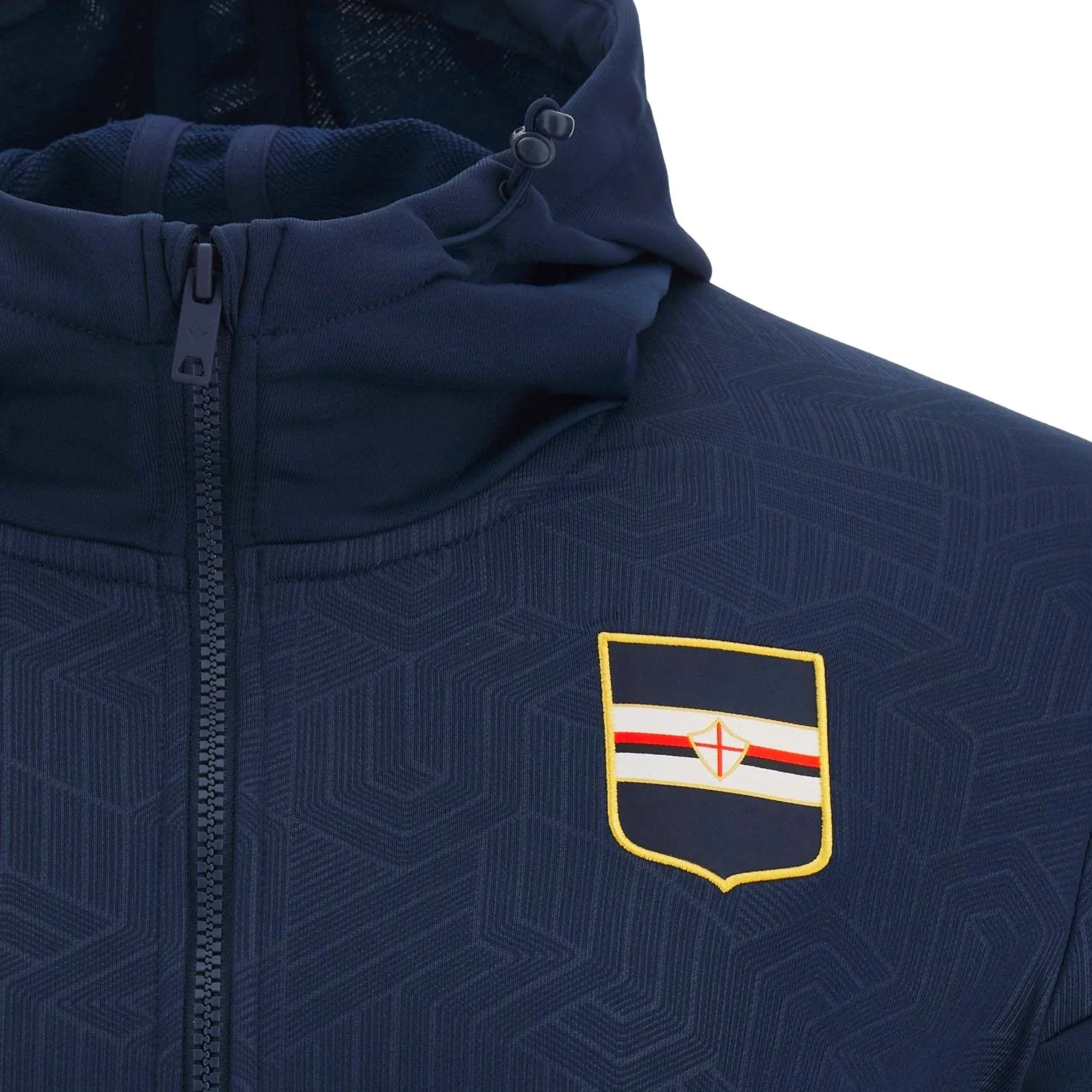 UC Sampdoria navy travel presentation tracksuit 2022/23 - Macron