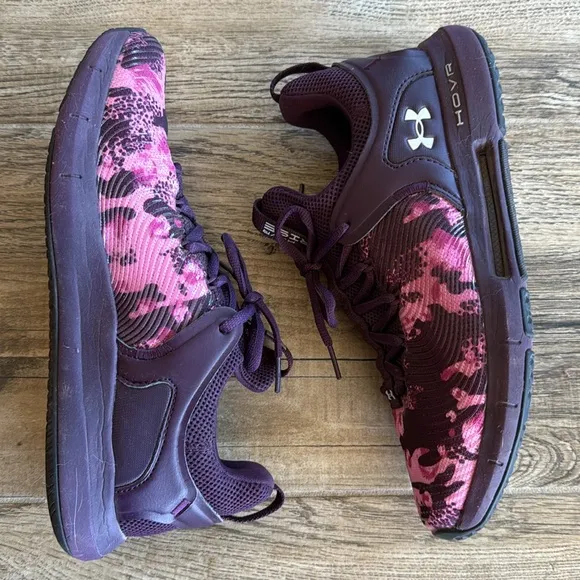 Under Armour Women's HOVR Rise 2 Cross Trainer | Polaris Purple sz 10