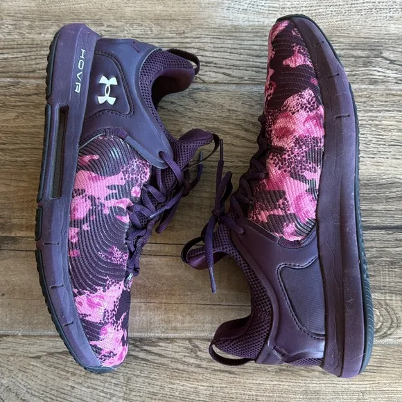 Under Armour Women's HOVR Rise 2 Cross Trainer | Polaris Purple sz 10