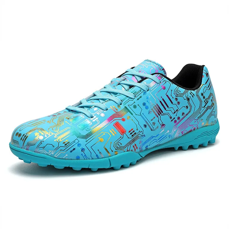 Unisex Ankle Football Boots Cleats Grass Training