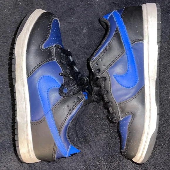 Unisex Kids Nike Dunk Low Black/Navy sz 1y