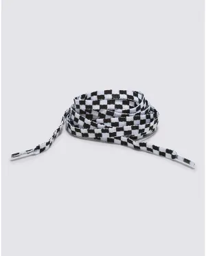 Vans Laces 45" - Black White Checkerboard