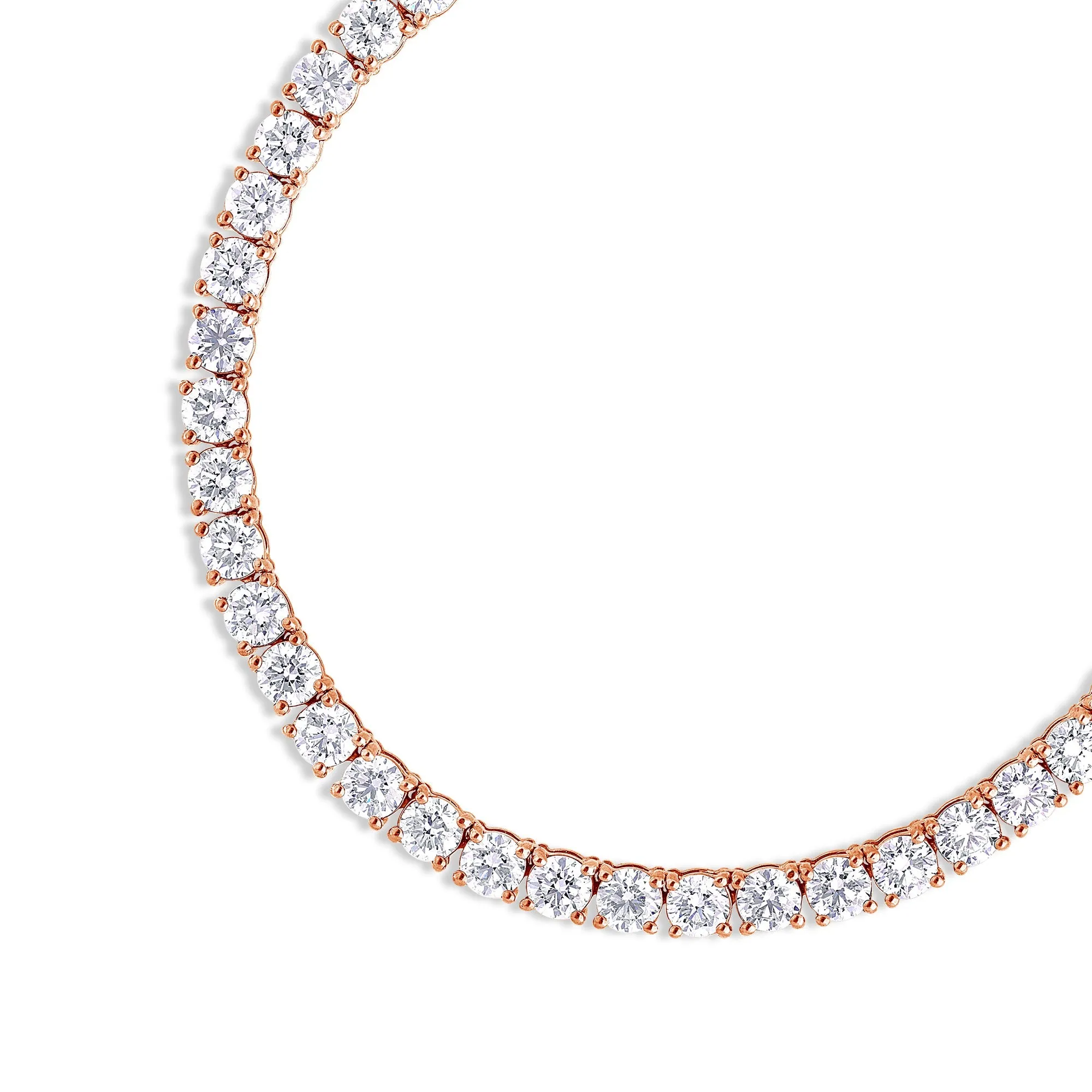 Vincent Diamond Tennis Necklace (15-Point)