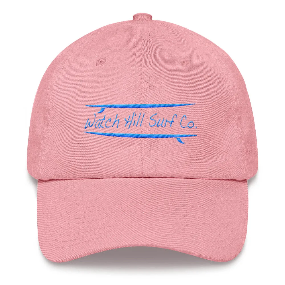 Watch Hill Surf Co. 'Parallel Boards' Hat (Cyan)