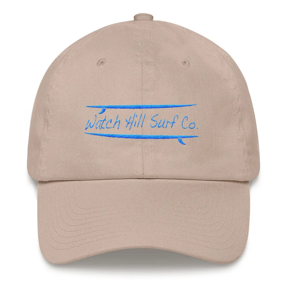 Watch Hill Surf Co. 'Parallel Boards' Hat (Cyan)