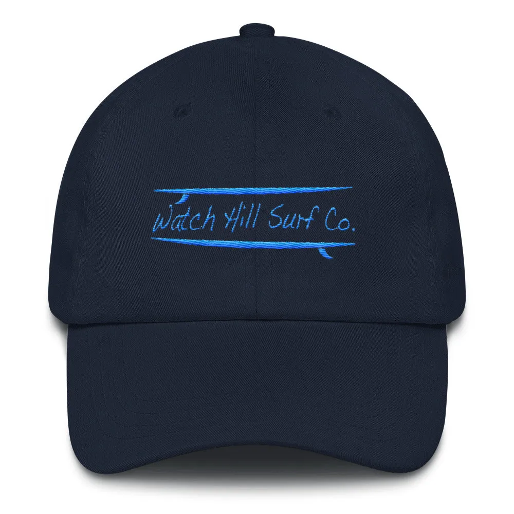 Watch Hill Surf Co. 'Parallel Boards' Hat (Cyan)