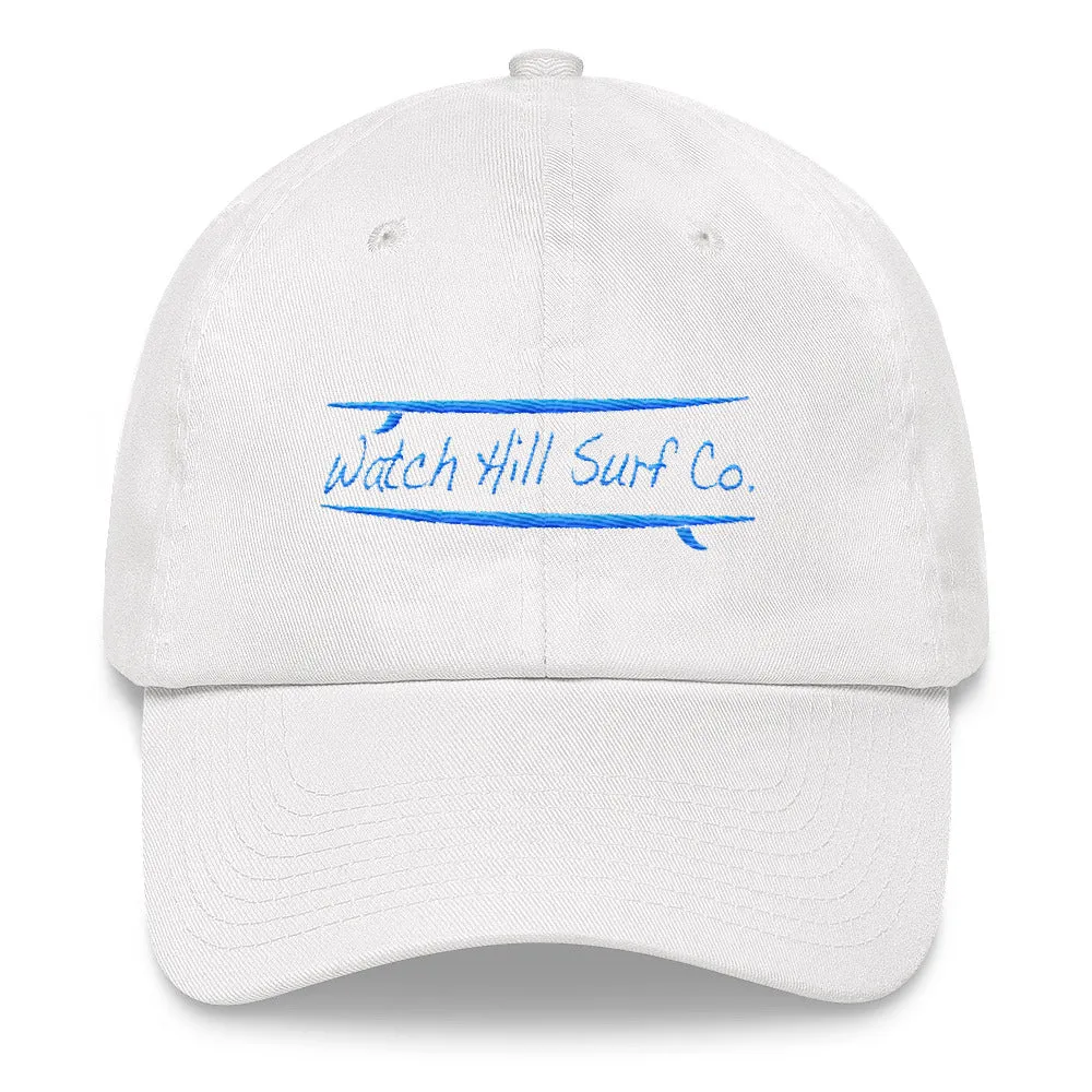 Watch Hill Surf Co. 'Parallel Boards' Hat (Cyan)