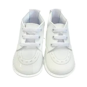 White Patent Boot