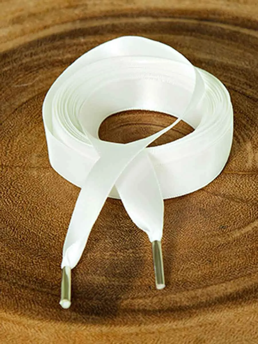Wide Satin Ribbon Replacement Laces