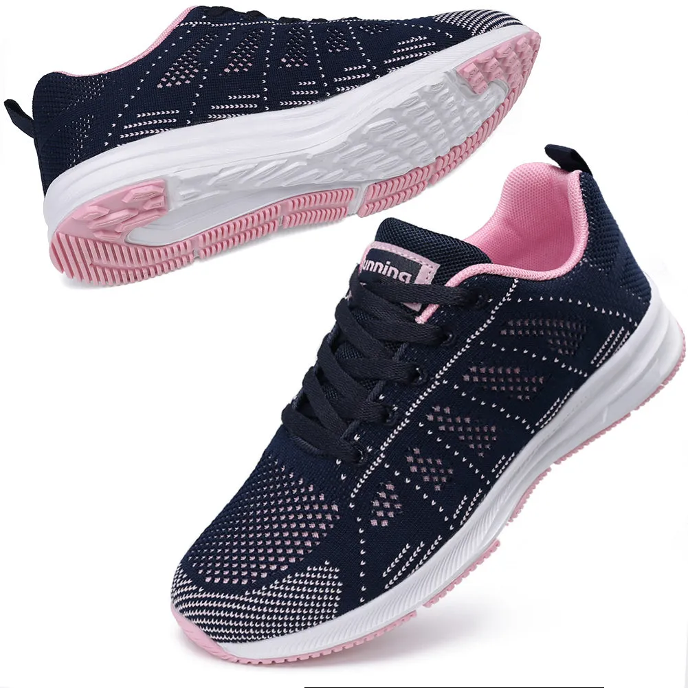 Women Casual Walking Shoes Comfort Lightweight Sneakers Breathable Mesh Running Shoes