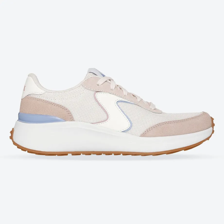 Women's Wide Fit Skechers 150600 Blvd Retro Revival Sneakers